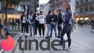 FRANKFURT  TINDER in REAL LIFE  Auf der STREET  Nahim Sky [upl. by Ahsieat919]