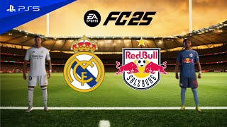 FC 25 PS4  Real Madrid vs Salzburg  UEFA Champions League 2425 [upl. by Savory]