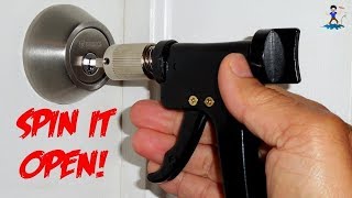 How To Spin Open a Deadbolt Lock [upl. by Zavras]