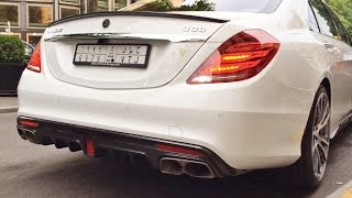 900HP Brabus Rocket V12 amp 850 Biturbo Start and Driving Sound [upl. by Lucais67]