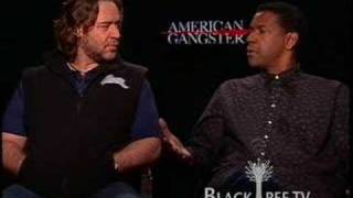 Denzel Washington Russell Crowe Interview American Gangster [upl. by Ynneb642]