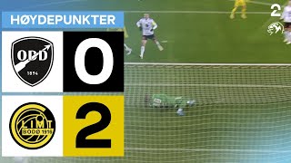 Odd 0  2 BodøGlimt  Høydepunkter [upl. by Nyleaj]